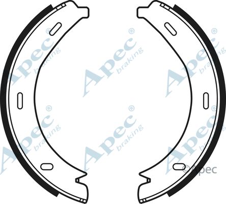 APEC BRAKING Jarrukenkäsarja, seisontajarru SHU641